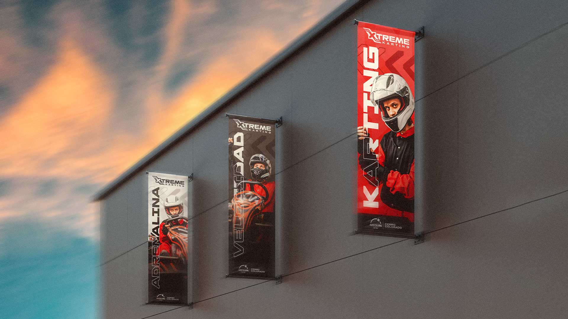 Xtreme Karting Banners