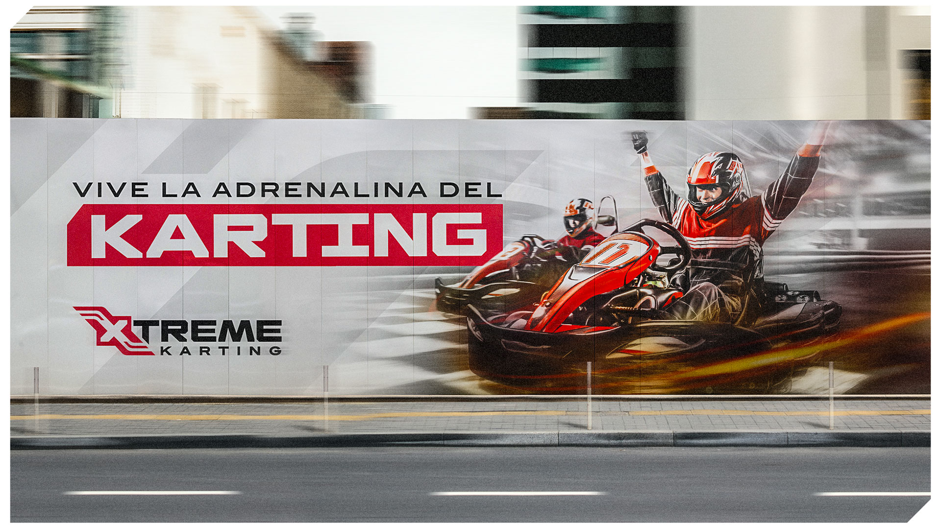 Xtreme Karting Banner