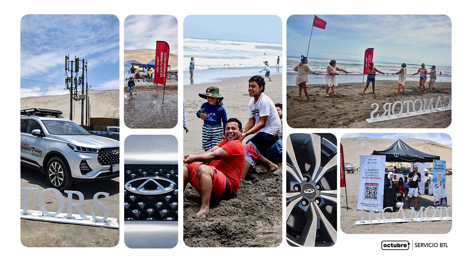 Activación Chery Incamotors Playa BTL